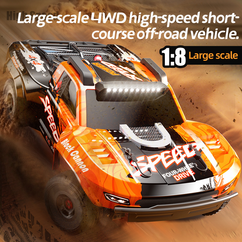 Rc Hobby Grade Monster Truck - JJRC RC Araba 1:8 Ölçekli Fırçasız