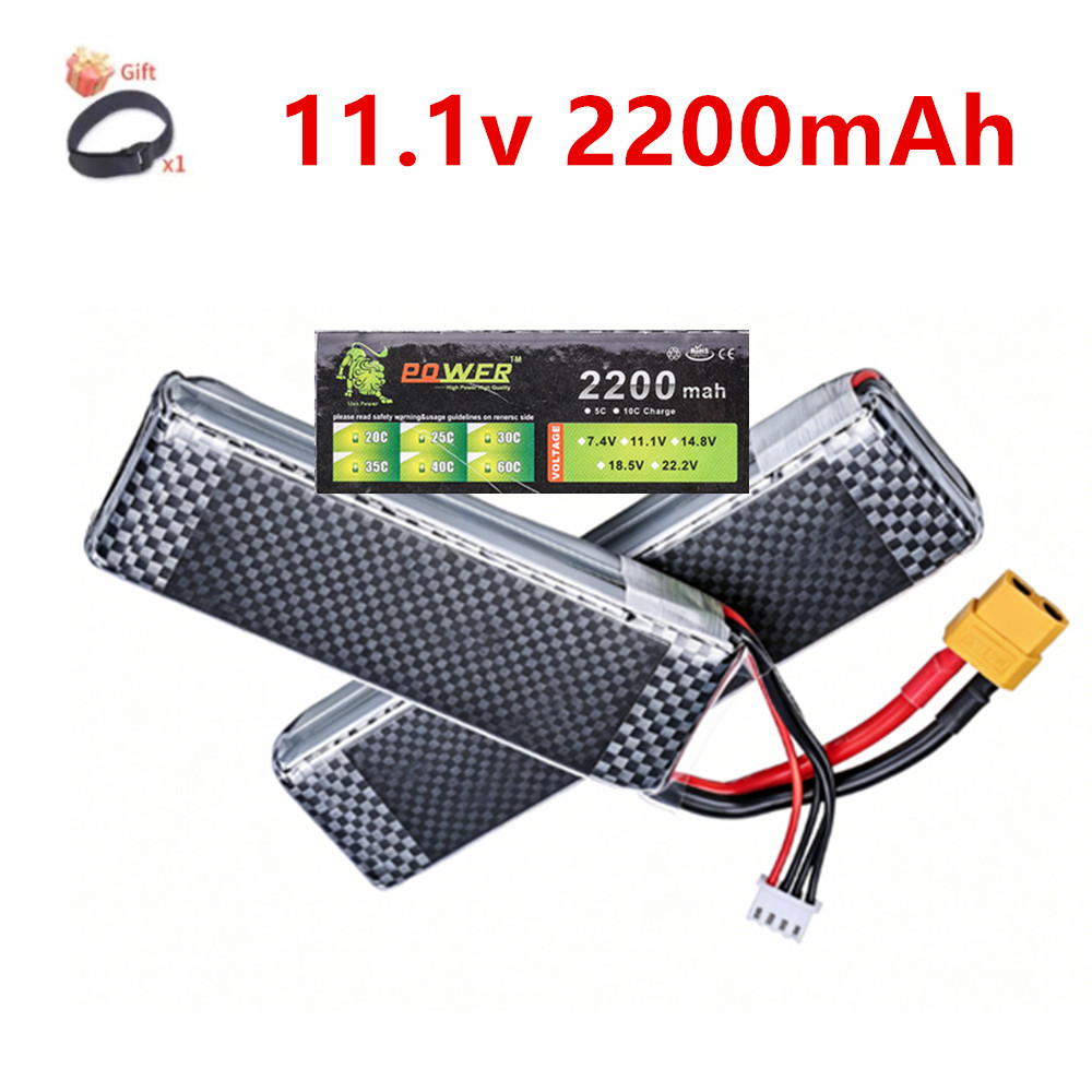 Hobby Rc Quadcopters - 3S 11.1V 2200mAh 35C Lipo Pil,