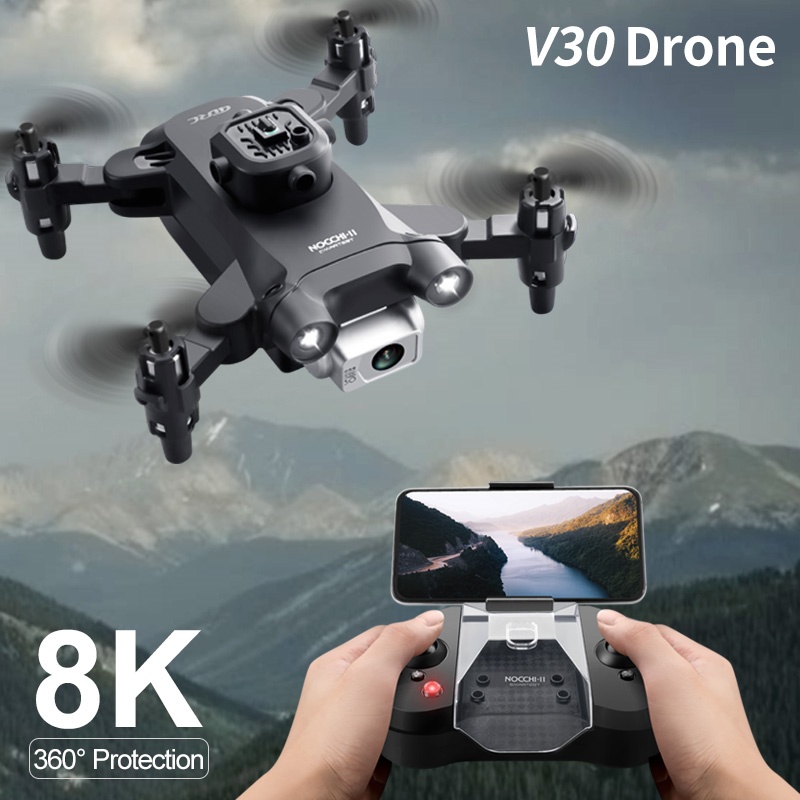 Rc Hobby Wholesale - Mini V30 WiFi FPV Drone ile