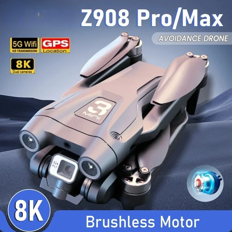Rc Hobby Wholesale - Orijinal Z908 Pro /MAX 8K Drone