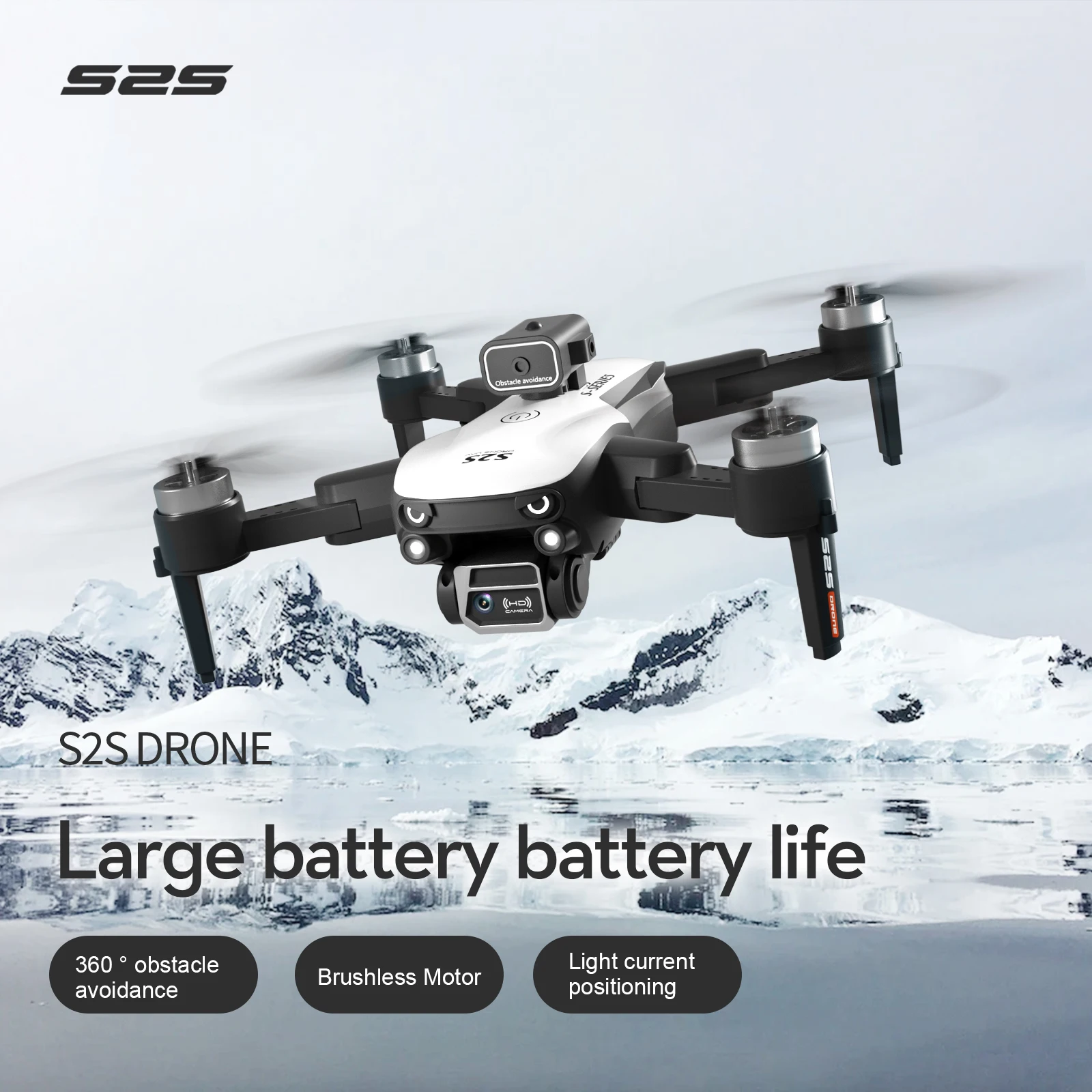 Yeni S2S Drone 8K Profesyonel  - Rc Hobby Wholesale incelemesi ve fiyatı