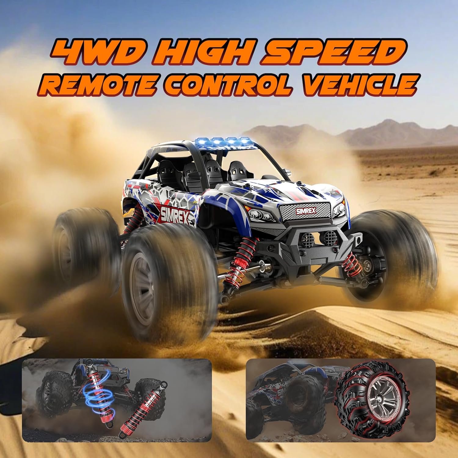 1/16 Ölçekli Hobi Sınıfı 4WD U - Rc Hobby Grade Monster Truck incelemesi ve fiyatı