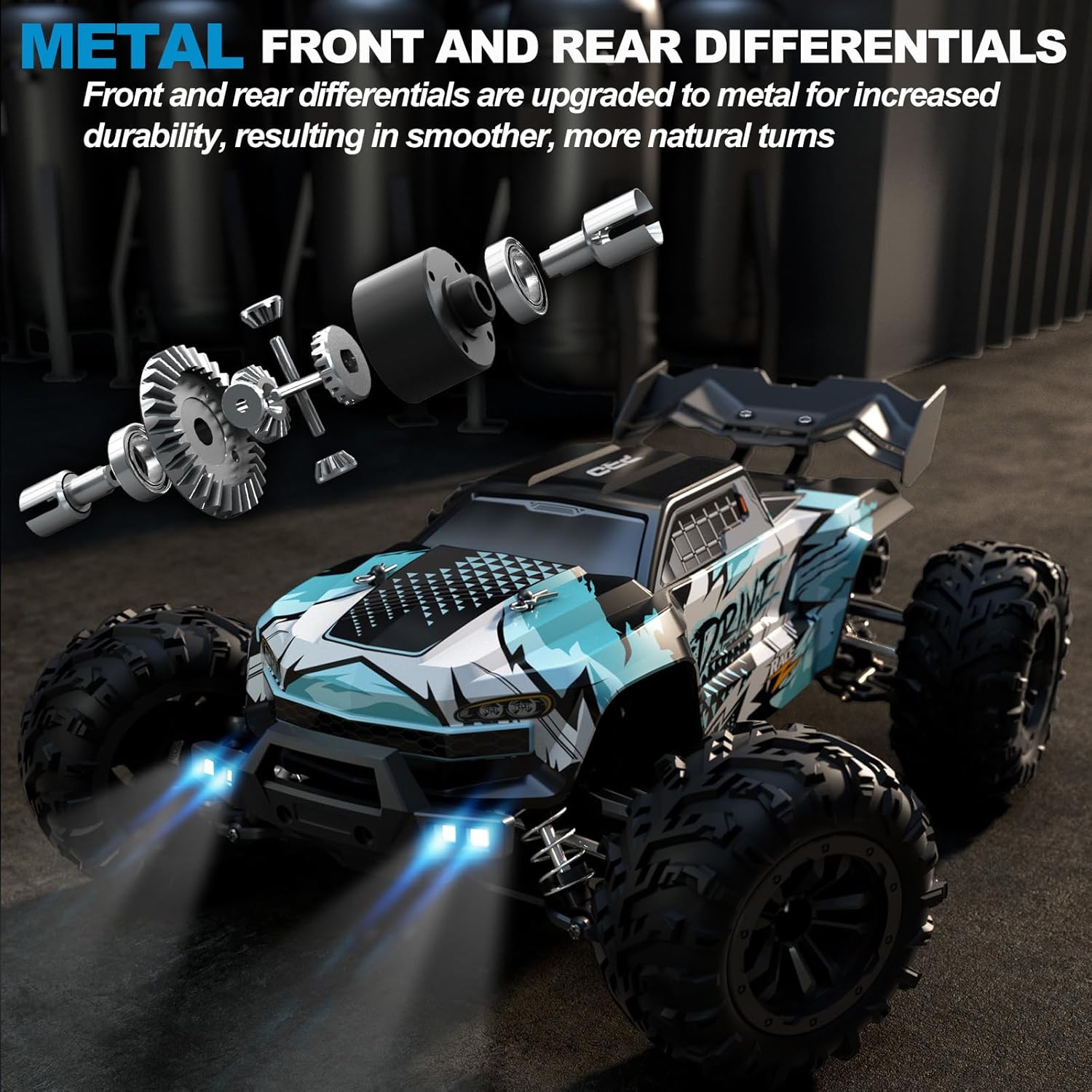 Fırçasız RC Canavar Kamyon 1:1 - Rc Hobby Grade Monster Truck incelemesi ve fiyatı
