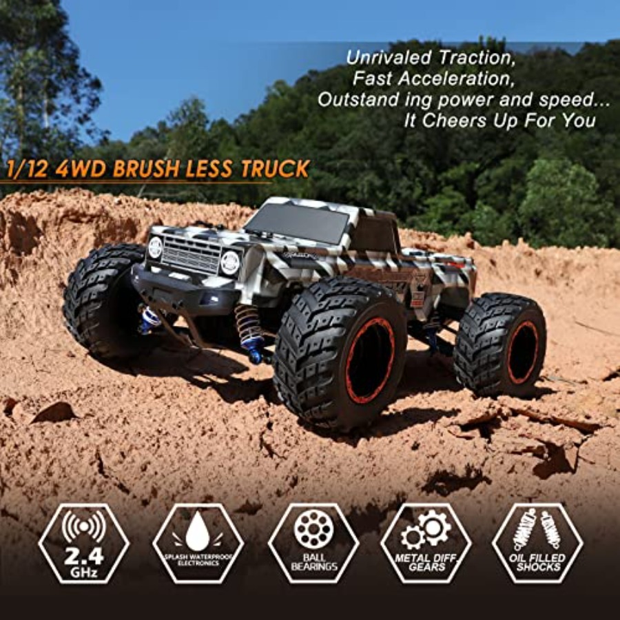 Yetişkinler ve erkek çocuklar  - Rc Hobby Grade Monster Truck incelemesi ve fiyatı