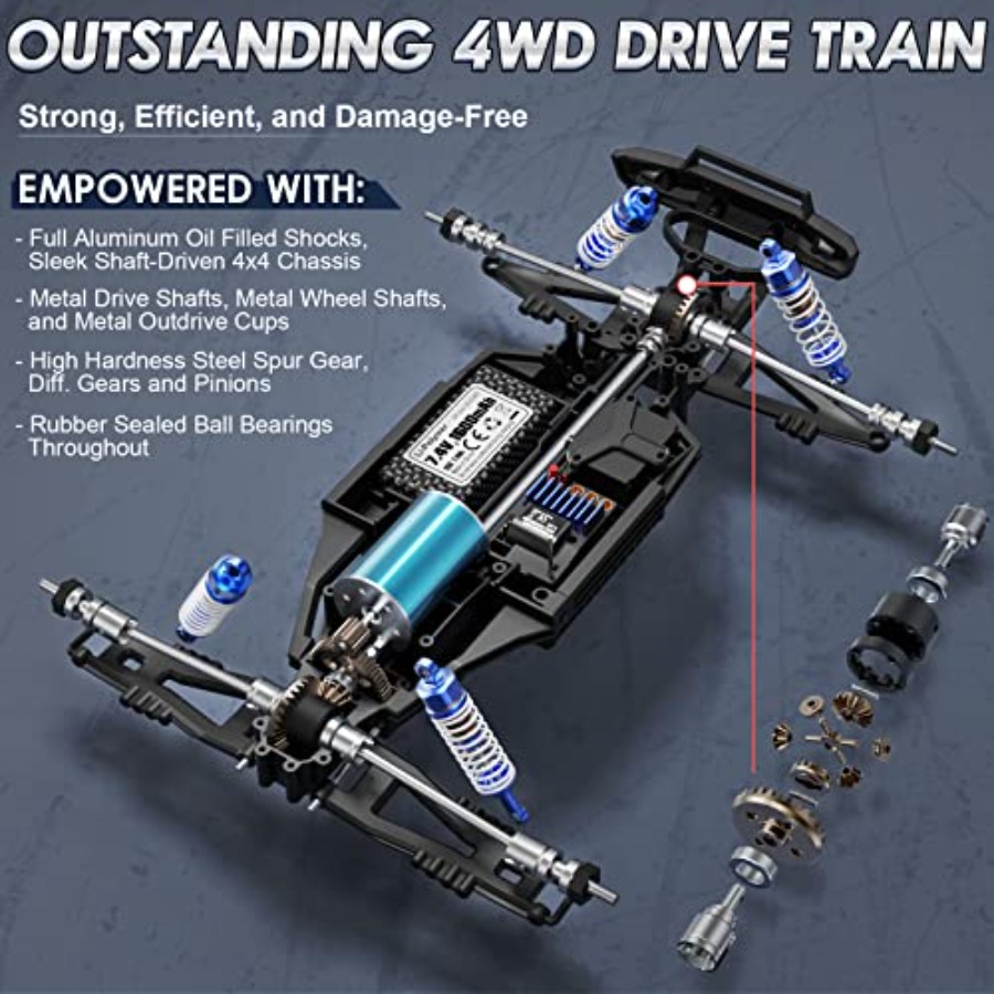 Yetişkinler ve erkek çocuklar  - Rc Hobby Grade Monster Truck incelemesi ve fiyatı