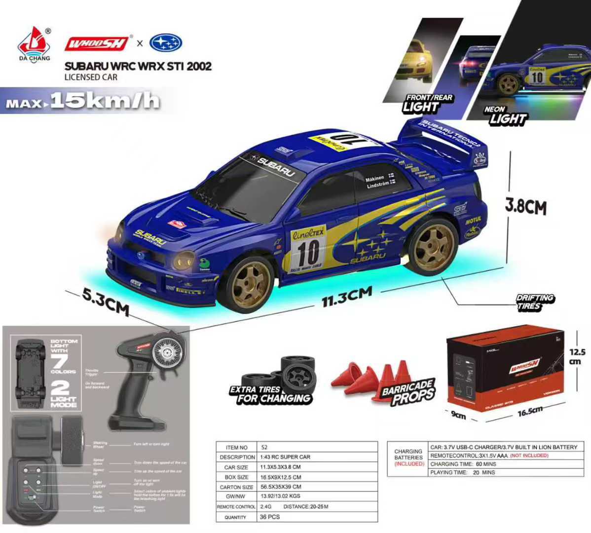 Yeni QNM Mini RC Drift Araba M - Rc Hobby Desk incelemesi ve fiyatı