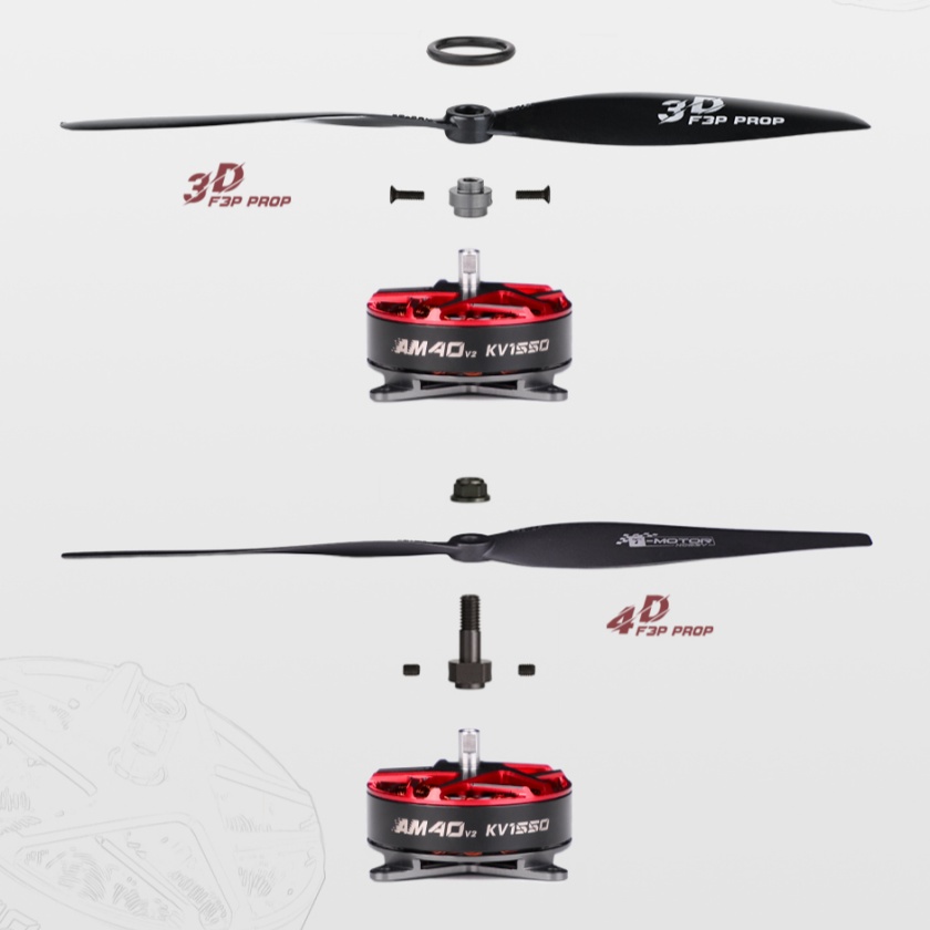 T-Hobby AM40 V2 3D/4D 2-3S Güç - Rc Hobby Motors incelemesi ve fiyatı