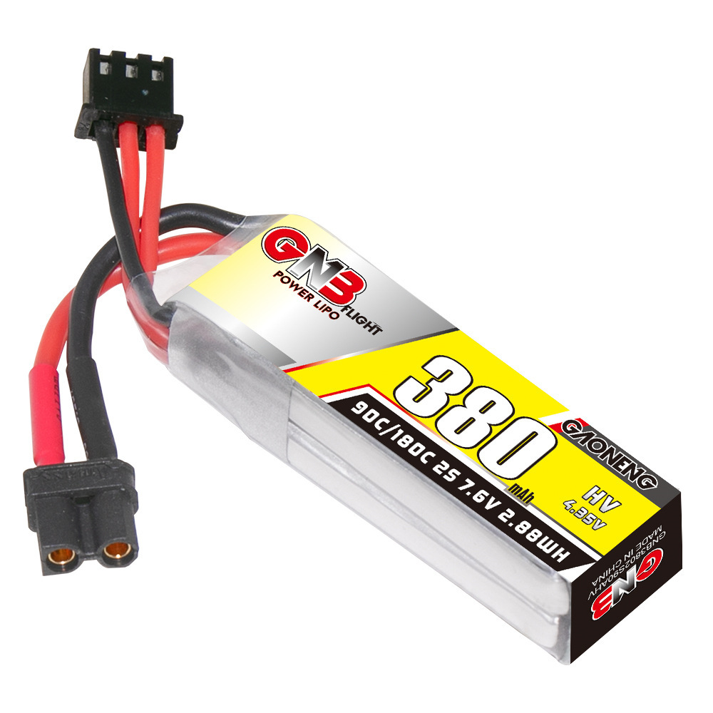 GNB 2S 7.6V 380mAh 90C/180C Li - Hobby Rc Quadcopters incelemesi ve fiyatı