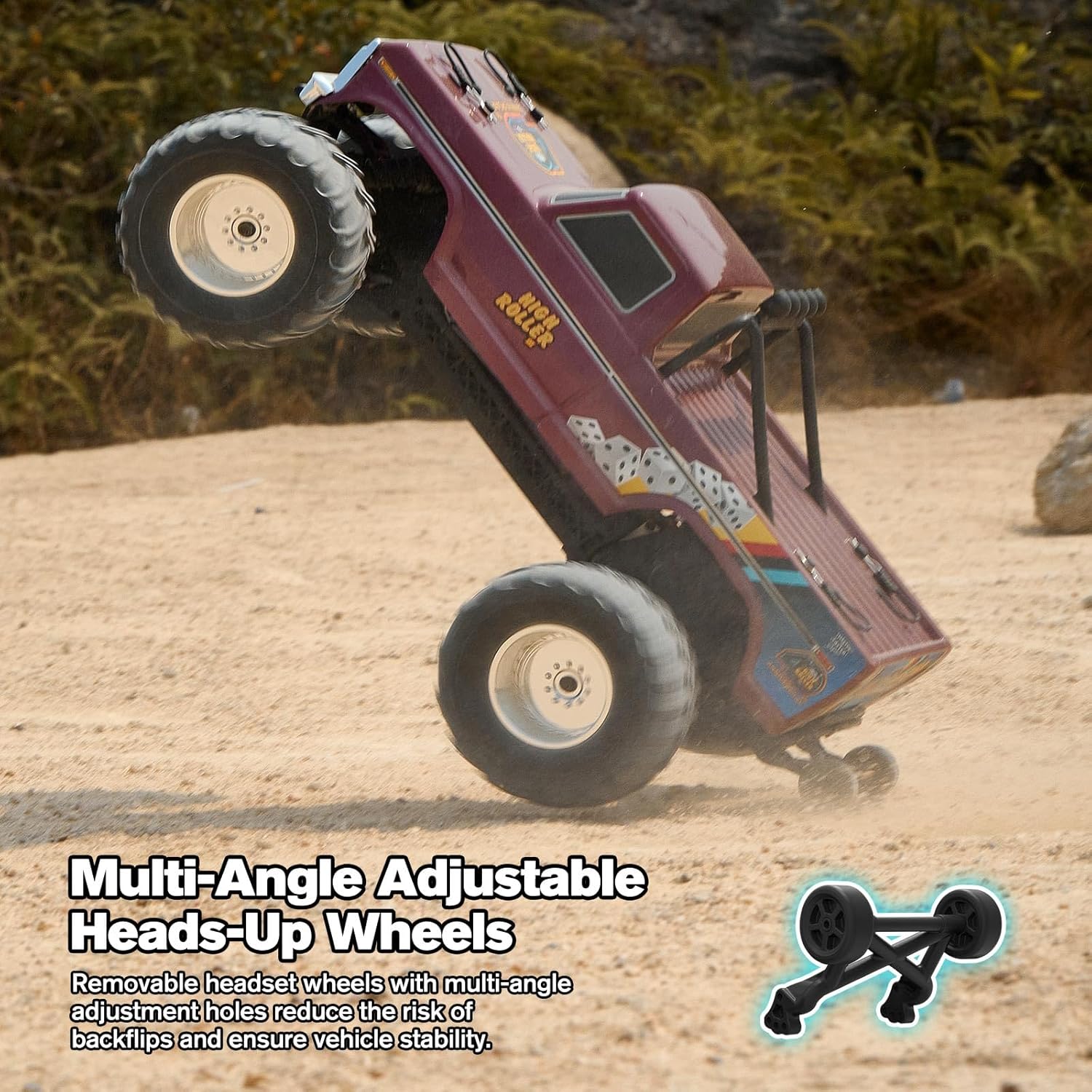 1/10 Ölçekli Ford F-100 RC Can - Rc Hobby Grade Monster Truck incelemesi ve fiyatı