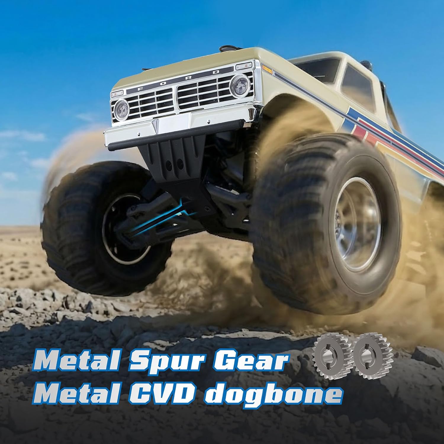 1/10 Ford F-100 Fırçasız Monst - Rc Hobby Grade Monster Truck incelemesi ve fiyatı