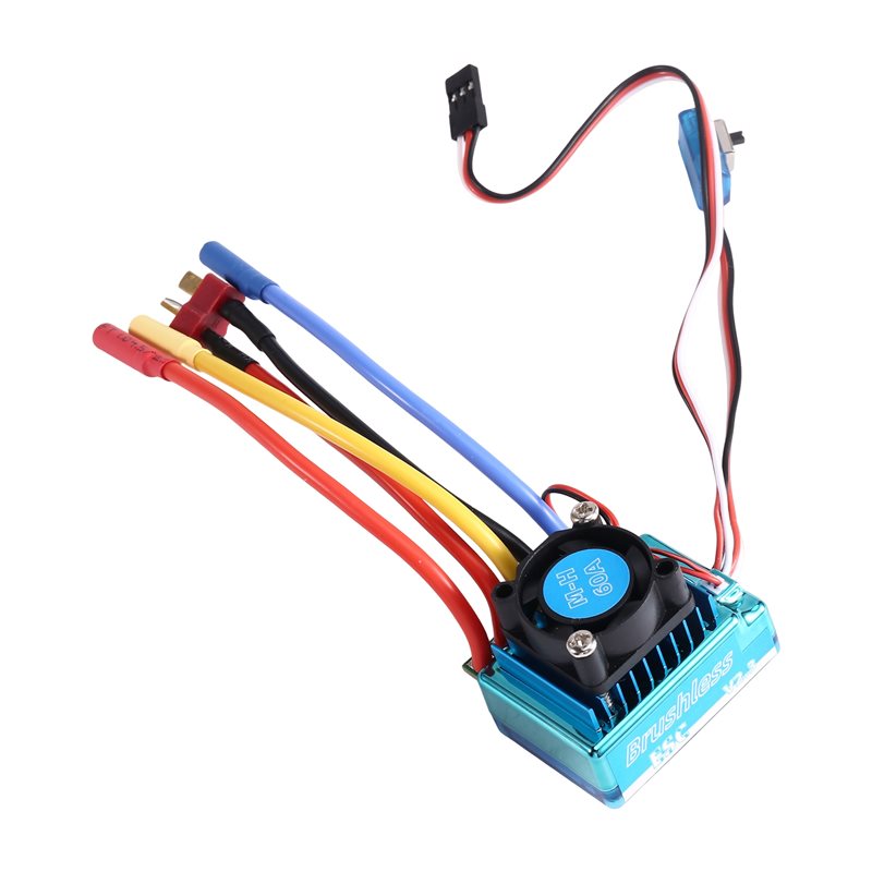 MACH-60A Fırçasız ESC Hız Kont - Rc Hobby Motors incelemesi ve fiyatı