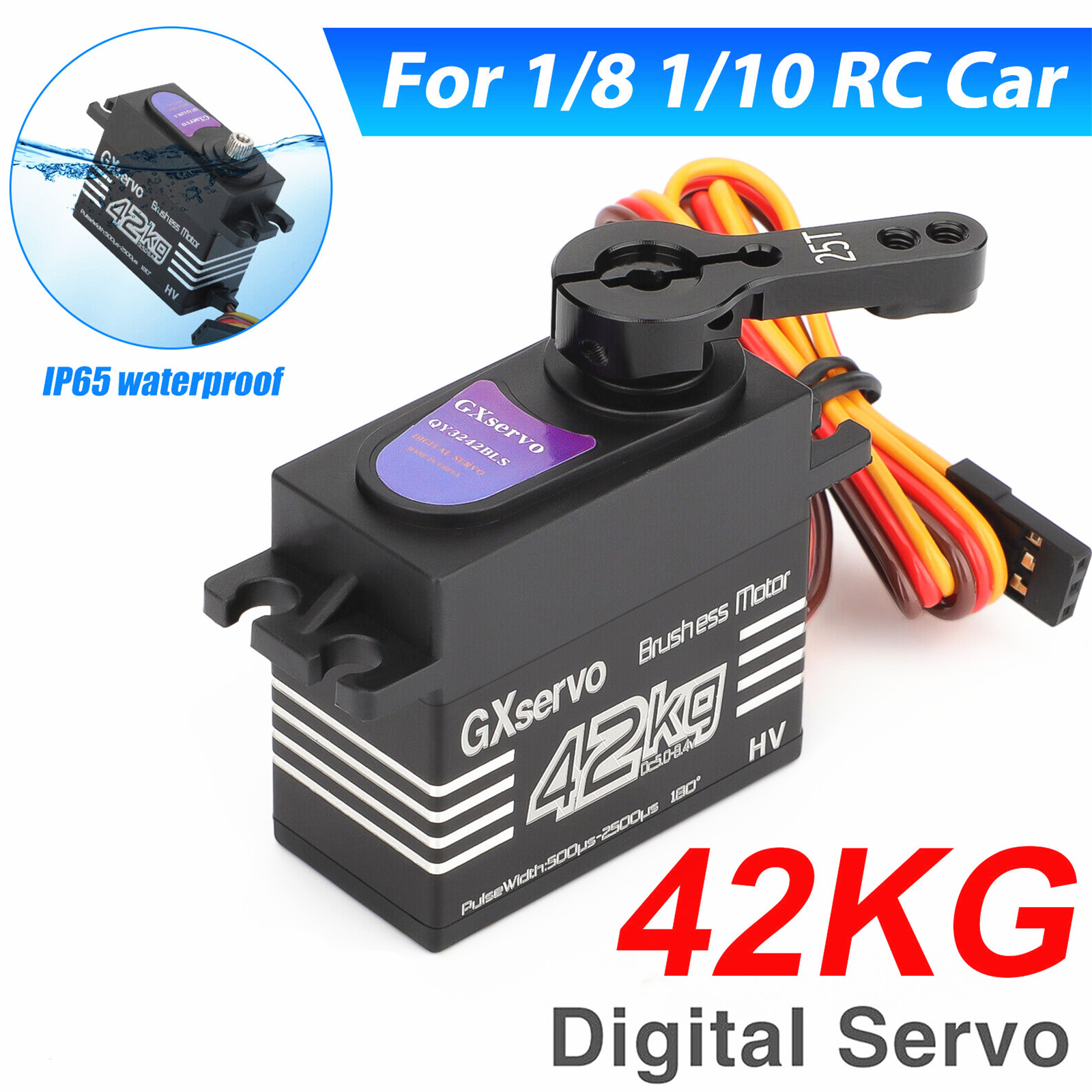 Fırçasız Motor 180 °   Metal G - Rc Hobby Motors incelemesi ve fiyatı
